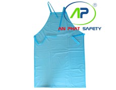 Tạp dề nhựa (yếm) xanh dương